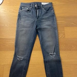 Rag & Bone Distressed Jeans Size 26